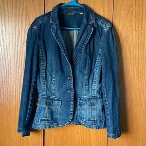 Eddie Bauer Jean jacket Size L